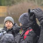 Langley City-based Explore Science Club founder Nehal Saleh (left) guided the 8th annual Christmas Bird Count for Kids (CBC4Kids) at Langley City&rsquo;s Brydon Lagoon on Sunday, Dec. 28. (Dan Ferguson/Langley Advance Times)