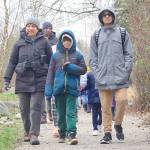 Langley City-based Explore Science Club founder Nehal Saleh (left) guided the 8th annual Christmas Bird Count for Kids (CBC4Kids) at Langley City&rsquo;s Brydon Lagoon on Sunday, Dec. 28. (Dan Ferguson/Langley Advance Times)